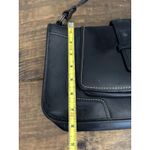 BCBGMAXAZRIA Black Leather Shoulder Bag Womens Stylish Chic Hobo Purse Photo 6