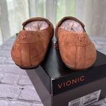 Vionic  Shoes Women’s size 8 toffee Suede Flat Loafers Chill Bridget BRAND NEW Photo 2