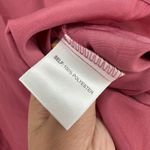 Rose Olive XL Pink Ruffle Sleeve Tie Neck Blouse Top Shirt Womens Size undefined Photo 5