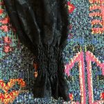 Urban Outfitters  Black Lace Sleeve Crop Top. Photo 2