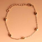 NEW! Beautiful Classic Gold Tone Chain Bracelet Photo 1