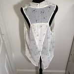 Decree  Cream Star Patterned Top Photo 3