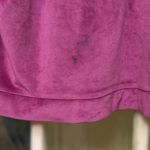 Juicy Couture Women’s Medium Purple Velour Embellished Loungewear Top Bling GUC Photo 10