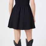 Forever 21 Woven Smocked Fit and Flare Puff Sleeve Mini Dress Photo 8