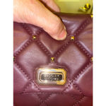 Badgley Mischka Women's Burgundy Crossbody Bag One Size Photo 4