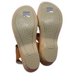 Skechers “Brystol Night Skies” Luggage Brown Wedge Sandals Women’s Size 8.5 Photo 5