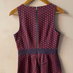The Limited  Red & Navy Polka Dotted Dress Size 4 Tall EUC Photo 7
