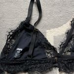 Black Lace Bralett Size M Photo 1