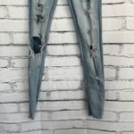 Aeropostale Aéropostale Distressed Skinny Jeans Light Wash Women’s 00 Low Rise Y2K Casual Photo 3