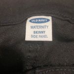 Old Navy  women’s black maternity jeans size 8 Photo 3