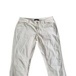 White House | Black Market WHBM WHITGE HOUSE BLACK MARKET White Corduroy Straight Leg Pants Size 2R Photo 4