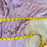 Fleur du Mal dusty rose pink long sleeve V Photo 4