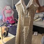 sequin pearl dress Gold Photo 2