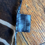 Karma Blue Beautiful patterned scarf/wrap - large 74" x 50" 100% polyester - blue, gold, wt Photo 5