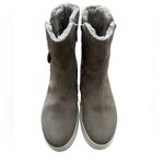 J/Slides Platform boot shoes Sz 8.5 NWOT‎ Tan Photo 1