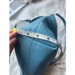 Coach  EAST/WEST CELESTE CONVERTIBLE HOBO IN PEBBLE LEATHER F36628 SV/BLUE Photo 9