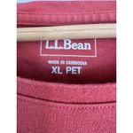 LL Bean Pink Short Sleeve Women’s Cotton T Photo 3