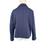 Maeve Navy Double Breasted Jacket Women’s Small Knit Peacoat Anthropologie Photo 2