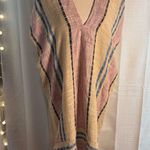 Free People  Pink Tan Sleeveless Maxi Dress Photo 9