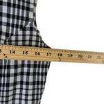 The Limited  Women's Size 10‎ Black White Checkered Knee Length Dress Photo 6