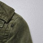 Miss Me  Olive Green Military Utility Jacket Womens Size L Cotton Blend Y2K Photo 2