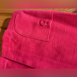 Banana Republic  Women’s Coral Cotton‎ Button-Up Short Sleeve Blazer Jacket Small Photo 4