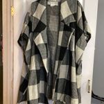 Treasure & Bond Oversize Plaid Cape / Poncho Photo 0