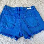 NEW Blue Revival Wild & Free High Waist Denim Shorts in Blueberry Sz 25 Photo 4