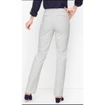 Talbots NEWPORT PANTS - Gray STRIPE - CURVY FIT SIZE 10 New With Tags Photo 1