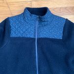 Madewell TOP RATED! Quilted Floral Zip Front Sherpa Jacket Photo 10