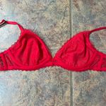 Victoria's Secret victoria’s secret large red lace bralette  Photo 2