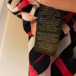 White House | Black Market Pink and Black Geometric Print Tank with Silver Chain Photo 9