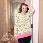 Beaufort Bonnet Pendleton Popped Collar Highland Park Peanut Hamptons Hot Pink S White Photo 5