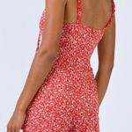 Princess Polly Dalton Red Floral Playsuit Photo 3