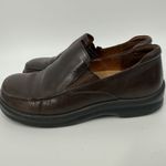 Birkenstock  Footprints Womens Brown Leather Loafers Slip On Shoes 37 / 6-6.5 Photo 3