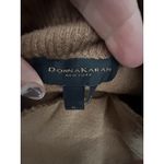 Donna Karan  NY Brown Pullover Sweater Womens XL Wool Blend Minimalist Neutral Photo 6
