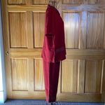 Vintage Napa Valley Cropped Pant Set Red Size S/M Photo 4