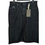 Jordache NWT  Morgan Black Denim Y2K Skirt Photo 0