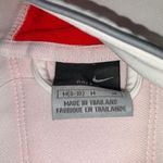 Nike White and Orange Track Jacket Size M Like New Photo 3