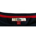 Tommy Hilfiger Womens  Denim Spell Out Logo T-Shirt Red White Blue Top Size XL Photo 2