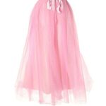 J.Crew NWT Tulle Ball Skirt in Neon Orchid Pink Pleated Ribbon Belt A-line 8 Photo 0