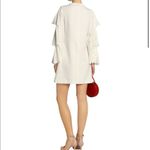 Alexis Tiered flared long sleeves London mini ivory Dress XS Photo 2