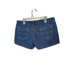 Vintage Blue Heart Y2K Denim Shorts‎ Size 31 inch Waist Photo 2