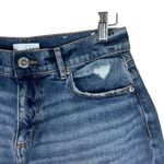 Loft Denim Cut Off Shorts Womens 2 Medium Wash Distressed High Rise Clean Girl Photo 4