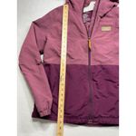 L.L.Bean  Colorblock Hooded Insulated Jacket Purple Pink Women M Reg Photo 2