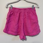 Aerie  High Waisted Pool to Party Pink Shorts Size Medium Photo 4