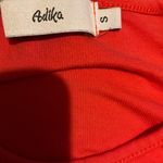 Adika orange Fitted Crop shirt trendy festival club athleisure Photo 1