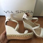 Via Spiga  White espadrille wedges Photo 0