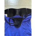 JAG Swimsuit Womens 12 Blue Black One Piece Slimming Beach Coastal Tropical Swim Photo 4