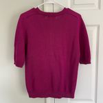 Huntington Ridge Ramie Cotton Magenta Pink Sweater Leontine Size S Feminine Photo 4